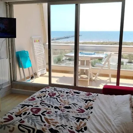 Appartement Vue Mer 4 Personnes Les Bains Buitenkant foto